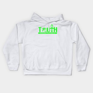 Truth Know Thyself Ankh Kids Hoodie